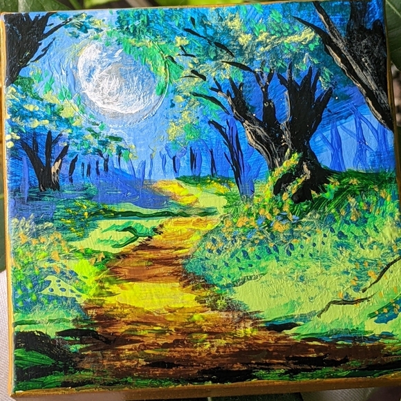 Hand Painted Gift Box - Picture 1 of 16